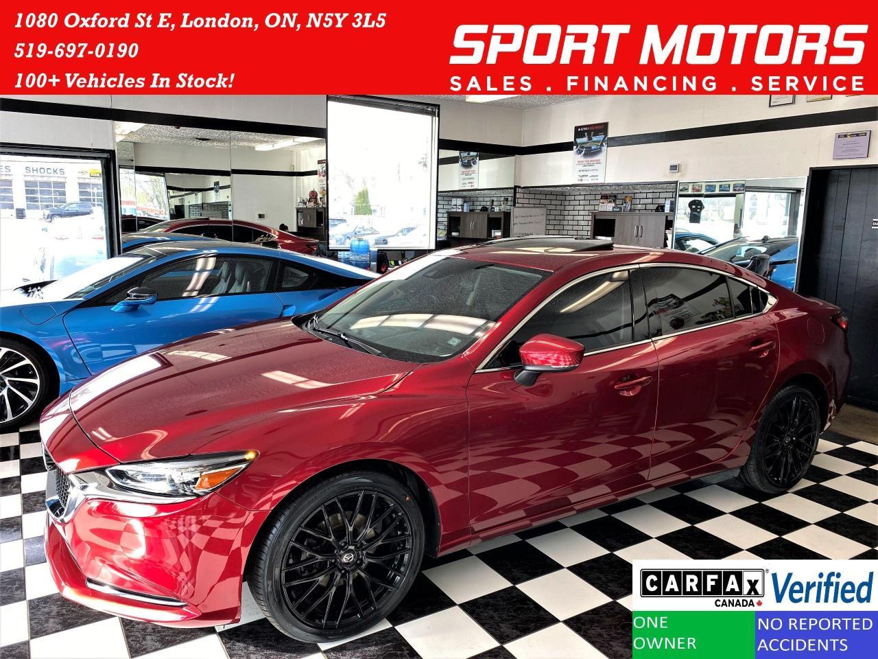 2018 Mazda MAZDA6 GS-L+Roof+Tinted+Lane Keep+BSM+ACCIDENT FREE