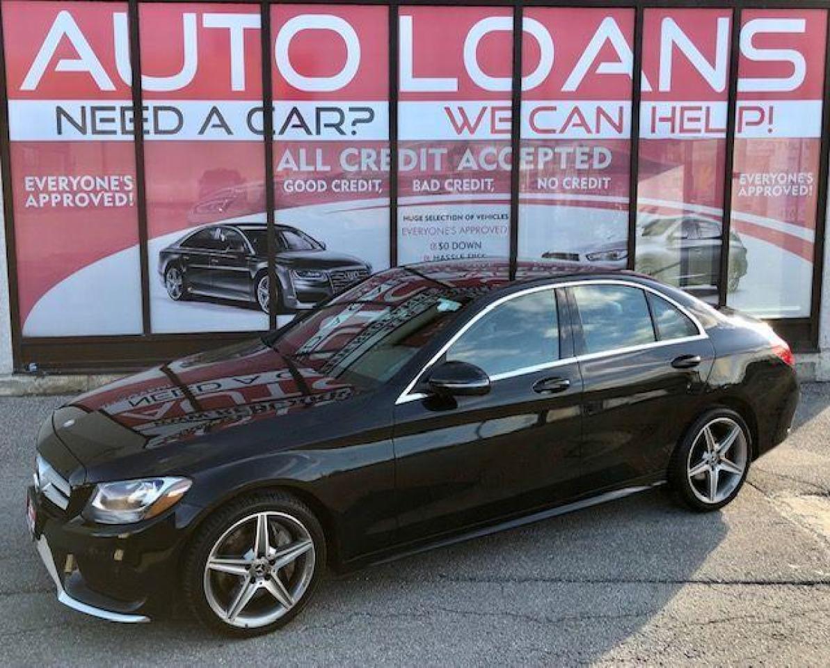 <p>***EASY FINANCE APPROVALS***LOW LOW LOW KMS***AMG SPORT PACKAGE***LEATHER-PANO ROOF-AWD-NAVI-BLUETOOTH-BACK UP CAM AND MORE! HANDSOME, AGGRESSIVE STYLING! FLAWLESS, SMOOTH, SPORTY RIDE FULL OF LUXURY. MECHANICALLY A+ DEPENDABLE, RELIABLE, COMFORTABLE, CLEAN INSIDE AND OUT. POWERFUL YET FUEL EFFICIENT ENGINE. CLASS LEADING C300 HANDLES VERY WELL WHEN DRIVING. LOOK COOL, CLASSY AND DRIVE IN STYLE AT THE SAME TIME! THIS CAR IS TRULY A LOOKER!</p><p> </p><p>****Make this yours today BECAUSE YOU DESERVE IT****</p><p> </p><p>WE HAVE SKILLED AND KNOWLEDGEABLE SALES STAFF WITH MANY YEARS OF EXPERIENCE SATISFYING ALL OUR CUSTOMERS NEEDS. THEYLL WORK WITH YOU TO FIND THE RIGHT VEHICLE AND AT THE RIGHT PRICE YOU CAN AFFORD. WE GUARANTEE YOU WILL HAVE A PLEASANT SHOPPING EXPERIENCE THAT IS FUN, INFORMATIVE, HASSLE FREE AND NEVER HIGH PRESSURED. PLEASE DONT HESITATE TO GIVE US A CALL OR VISIT OUR INDOOR SHOWROOM TODAY! WERE HERE TO SERVE YOU!!</p><p> </p><p>***Financing***</p><p> </p><p>We offer amazing financing options. Our Financing specialists can get you INSTANTLY approved for a car loan with the interest rates as low as 3.99% and $0 down (O.A.C). Additional financing fees may apply. Auto Financing is our specialty. Our experts are proud to say 100% APPLICATIONS ACCEPTED, FINANCE ANY CAR, ANY CREDIT, EVEN NO CREDIT! Its FREE TO APPLY and Our process is fast & easy. We can often get YOU AN approval and deliver your NEW car the SAME DAY.</p><p> </p><p>***Price***</p><p> </p><p>FRONTIER FINE CARS is known to be one of the most competitive dealerships within the Greater Toronto Area providing high quality vehicles at low price points. Prices are subject to change without notice. All prices are price of the vehicle plus HST & Licensing.</p><p> </p><p>***Trade***</p><p> </p><p>Have a trade? Well take it! We offer free appraisals for our valued clients that would like to trade in their old unit in for a new one.</p><p> </p><p>***About us***</p><p> </p><p>Frontier fine cars, offers a huge selection of vehicles in an immaculate INDOOR showroom. Our goal is to provide our customers WITH quality vehicles AT EXCELLENT prices with IMPECCABLE customer service. Not only do we sell vehicles, we always sell peace of mind!</p><p> </p><p>Buy with confidence and call today 1-877-437-6074 or email us to book a test drive now! frontierfinecars@hotmail.com</p><p> </p><p>Located @ 1261 Kennedy Rd Unit a in Scarborough</p><p> </p><p>***NO REASONABLE OFFERS REFUSED***</p><p> </p><p>Thank you for your consideration & we look forward to putting you in your next vehicle! Serving used cars Toronto, Scarborough, Pickering, Ajax, Oshawa, Whitby, Markham, Richmond Hill, Vaughn, Woodbridge, Mississauga, Trenton, Peterborough, Lindsay, Bowmanville, Oakville, Stouffville, Uxbridge, Sudbury, Thunder Bay,Timmins, Sault Ste. Marie, London, Kitchener, Brampton, Cambridge, Georgetown, St Catherines, Bolton, Orangeville, Hamilton, North York, Etobicoke, Kingston, Barrie, North Bay, Huntsville, Orillia</p>