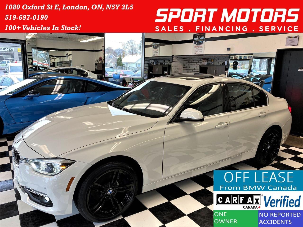 2016 BMW 3 Series 328i xDrive+GPS+Camera+Sensors+ACCIDENT FREE