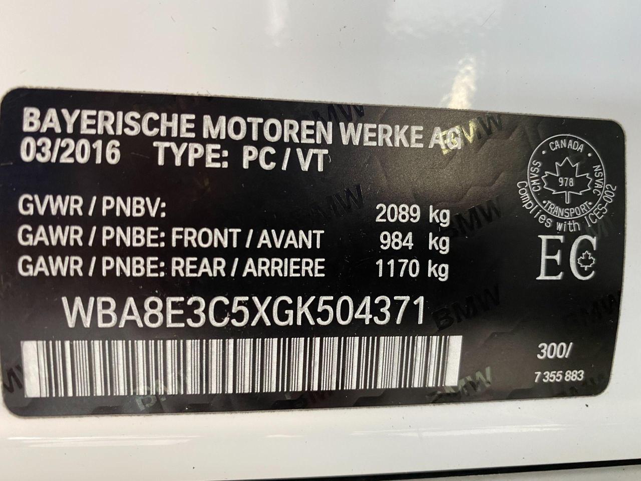 2016 BMW 3 Series 328i xDrive+GPS+Camera+Sensors+ACCIDENT FREE - Photo #44