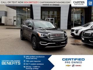Used 2019 GMC Acadia SLT-1 NAVIGATION - MOONROOF - LEATHER for sale in North Vancouver, BC