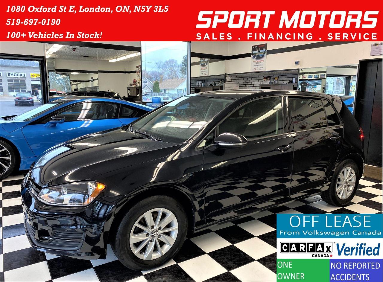 2016 Volkswagen Golf Trendline+ApplePlay+HTD Seats+Camera+ACCIDENT FREE