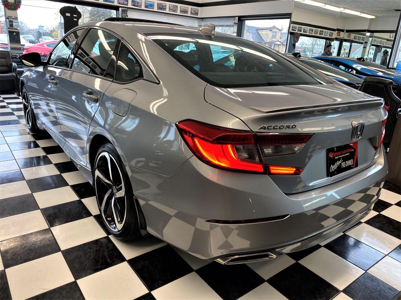 2018 Honda Accord Sport+ApplePlay+Lane Keep+Camera+ACCIDENT FREE - Photo #2
