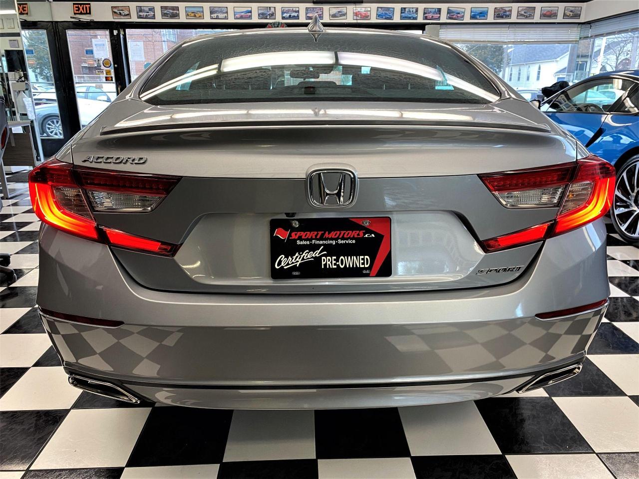 2018 Honda Accord Sport+ApplePlay+Lane Keep+Camera+ACCIDENT FREE - Photo #3