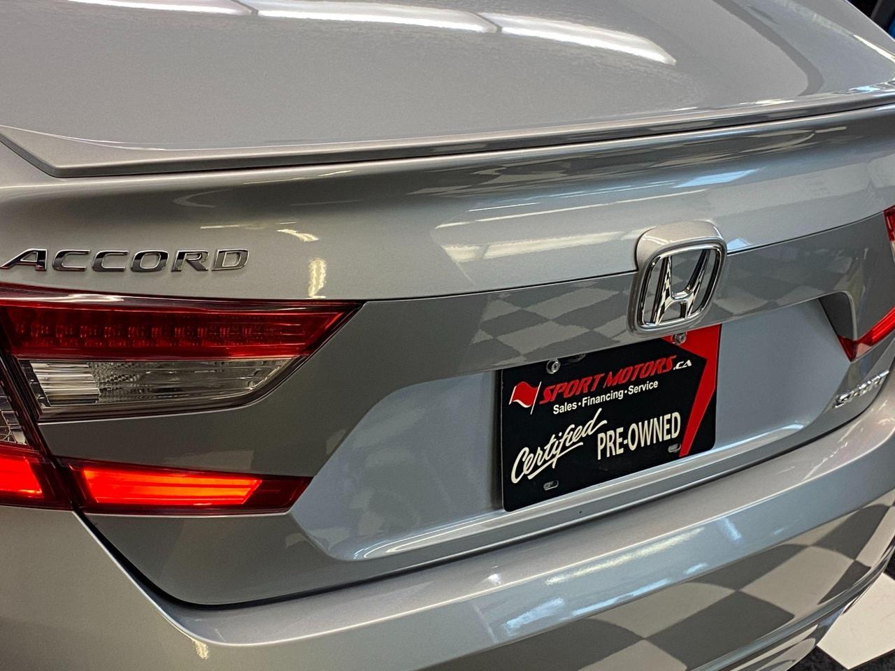 2018 Honda Accord Sport+ApplePlay+Lane Keep+Camera+ACCIDENT FREE - Photo #70