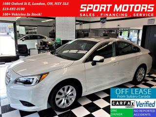 Used 2017 Subaru Legacy 2.5i w/Touring AWD+Roof+Blind Spot+Accident Free for sale in London, ON