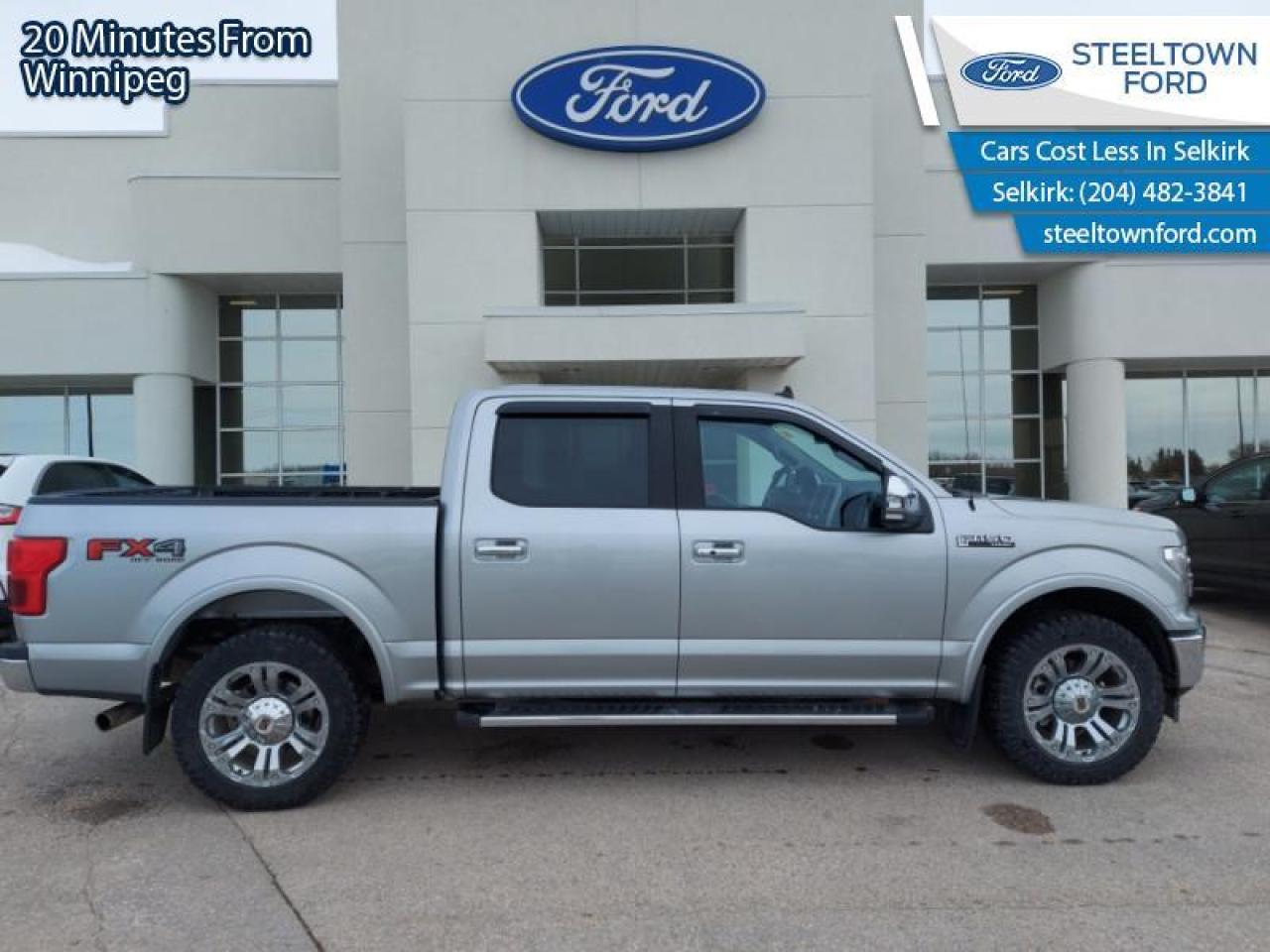 Used 2020 Ford F-150 Lariat  - Leather Seats -  Cooled Seats for sale in Selkirk, MB
