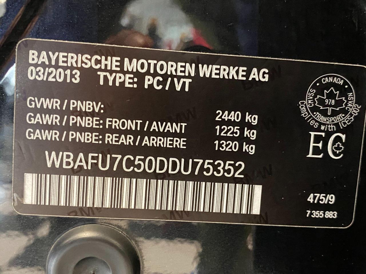 2013 BMW 5 Series 535i xDrive+New Tires+Xenons+Roof+ACCIDENT FREE - Photo #45