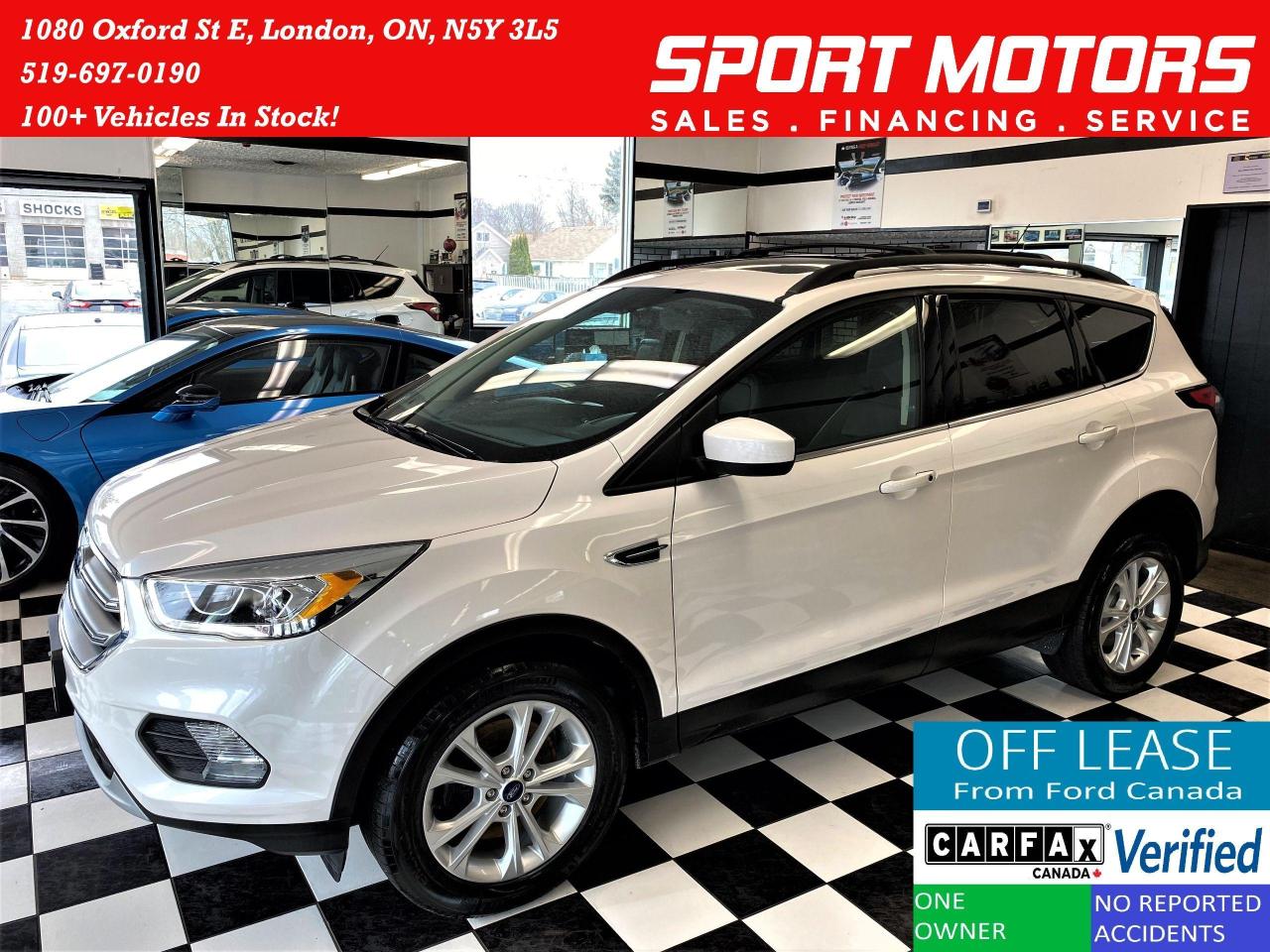 2017 Ford Escape SE 4WD+GPS+Leather+Roof+ApplePlay+ACCIDENT FREE