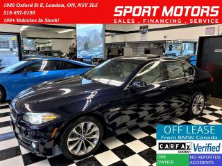 Used 2016 BMW 5 Series 528i xDrive TECH+New Brakes+360 CAM+ACCIDENT FREE for sale in London, ON