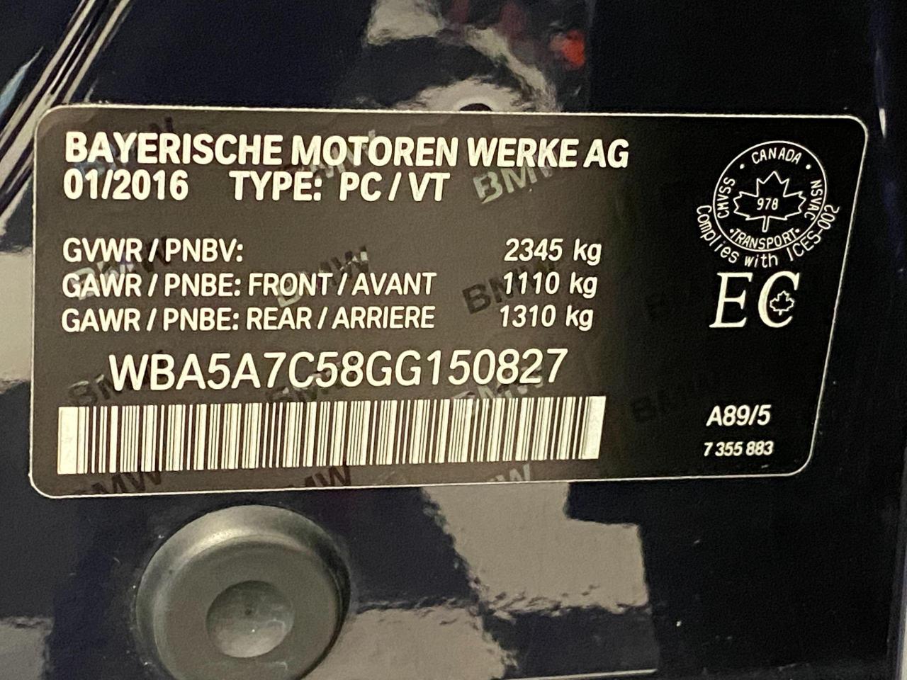 2016 BMW 5 Series 528i xDrive TECH+New Brakes+360 CAM+ACCIDENT FREE Photo119