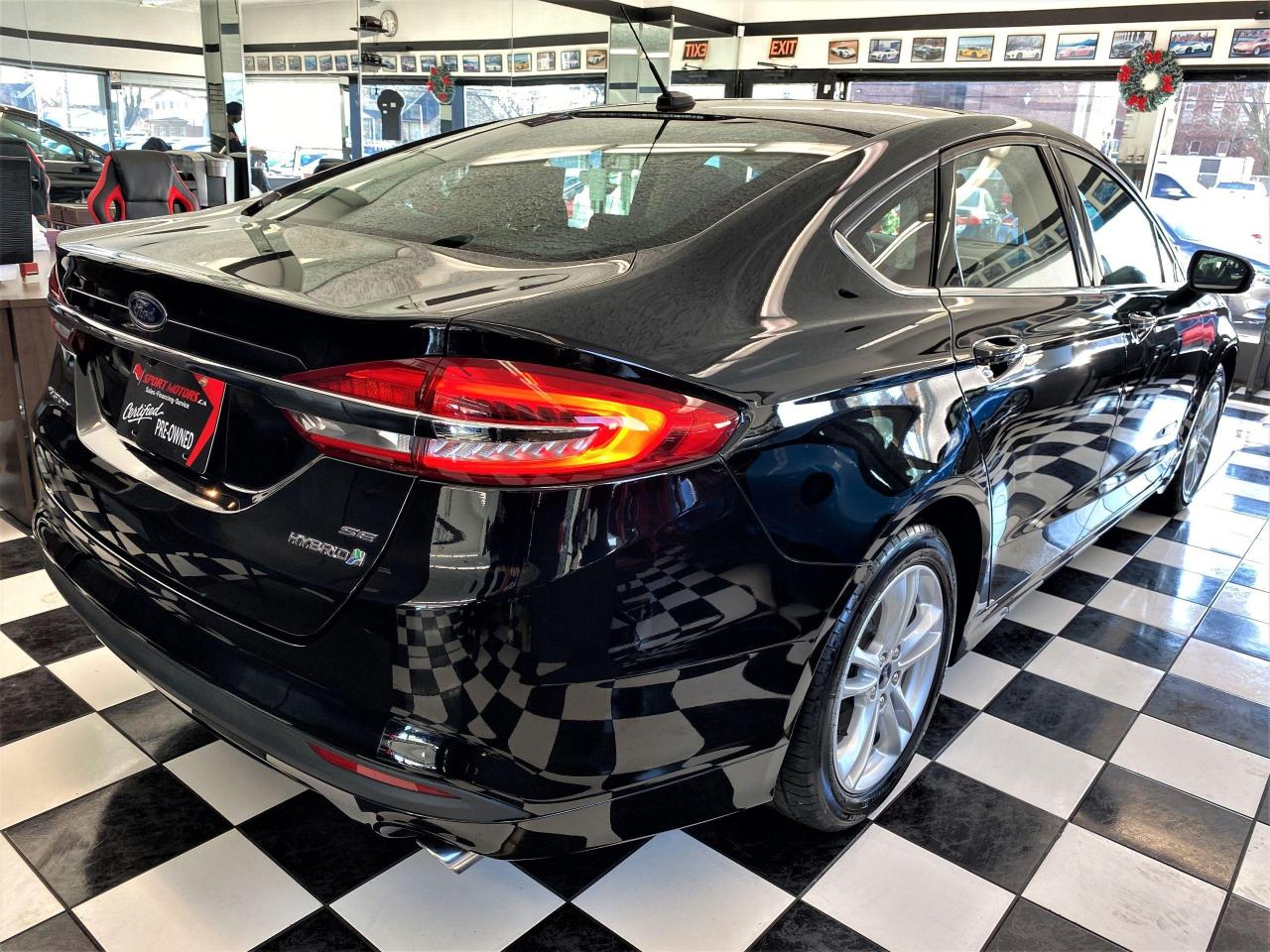 2018 Ford Fusion Hybrid SE Hybrid+Sunroof+Camera+ACCIDENT FREE - Photo #4