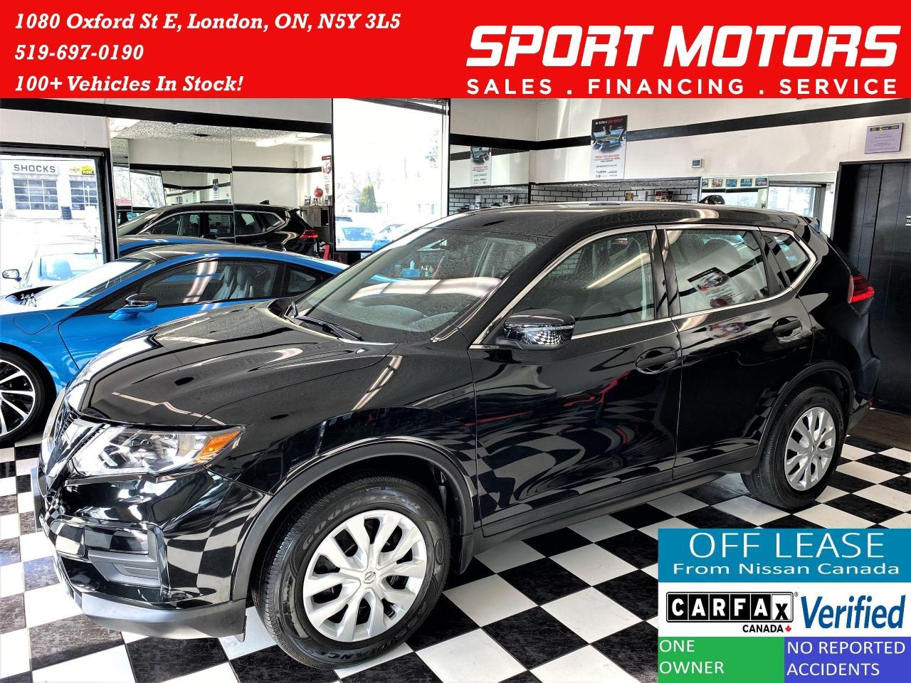 2017 Nissan Rogue S Safety Shield+Blind Spot+Camera+ACCIDENT FREE