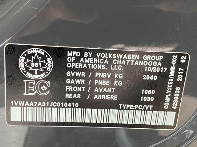 2018 Volkswagen Passat Trendline+Apple Play+New Tires+ACCIDENT FREE Photo41