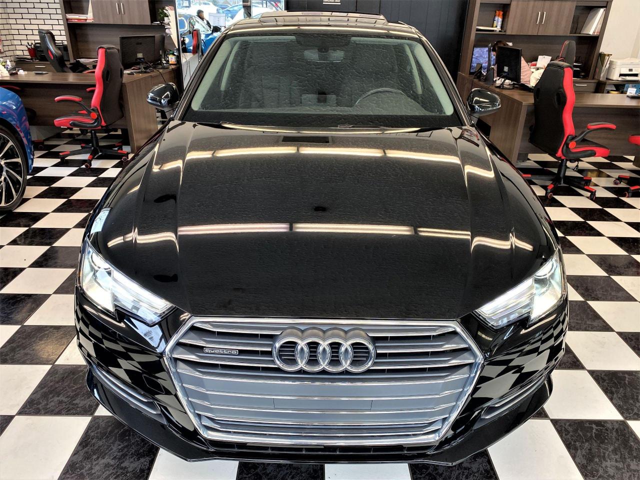 2017 Audi A4 Quattro+Apple Play+Roof+Xenons+ACCIDENT FREE Photo6