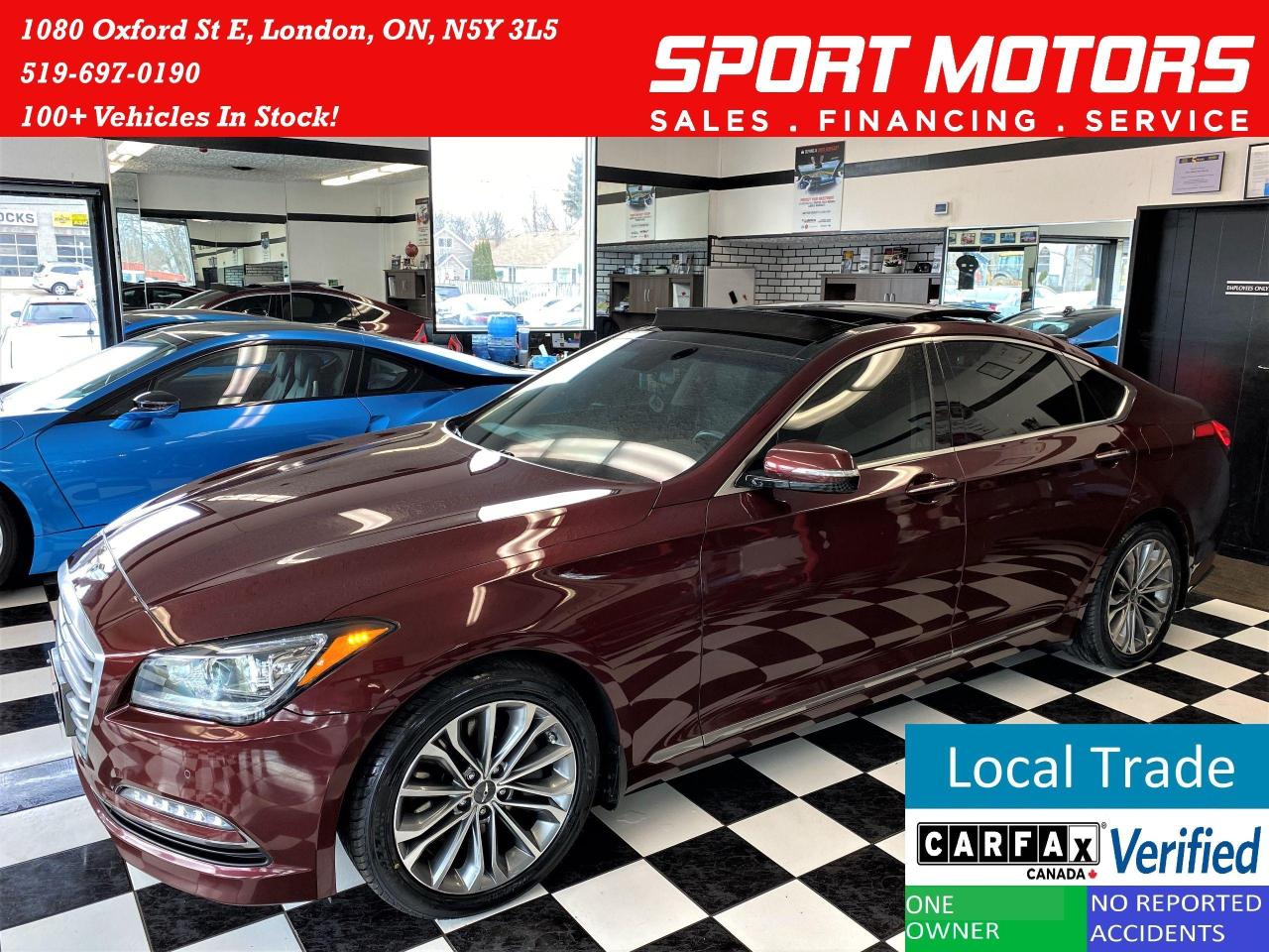 2016 Hyundai Genesis Luxury+Cooled Seats+New Tires+Roof+ACCIDENT FREE Photo76