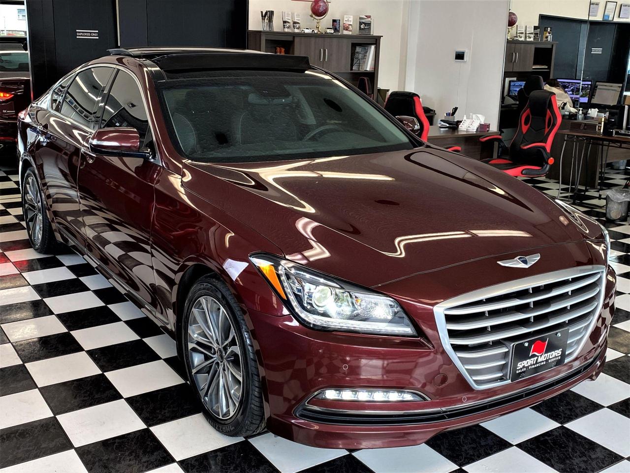 2016 Hyundai Genesis Luxury+Cooled Seats+New Tires+Roof+ACCIDENT FREE Photo80