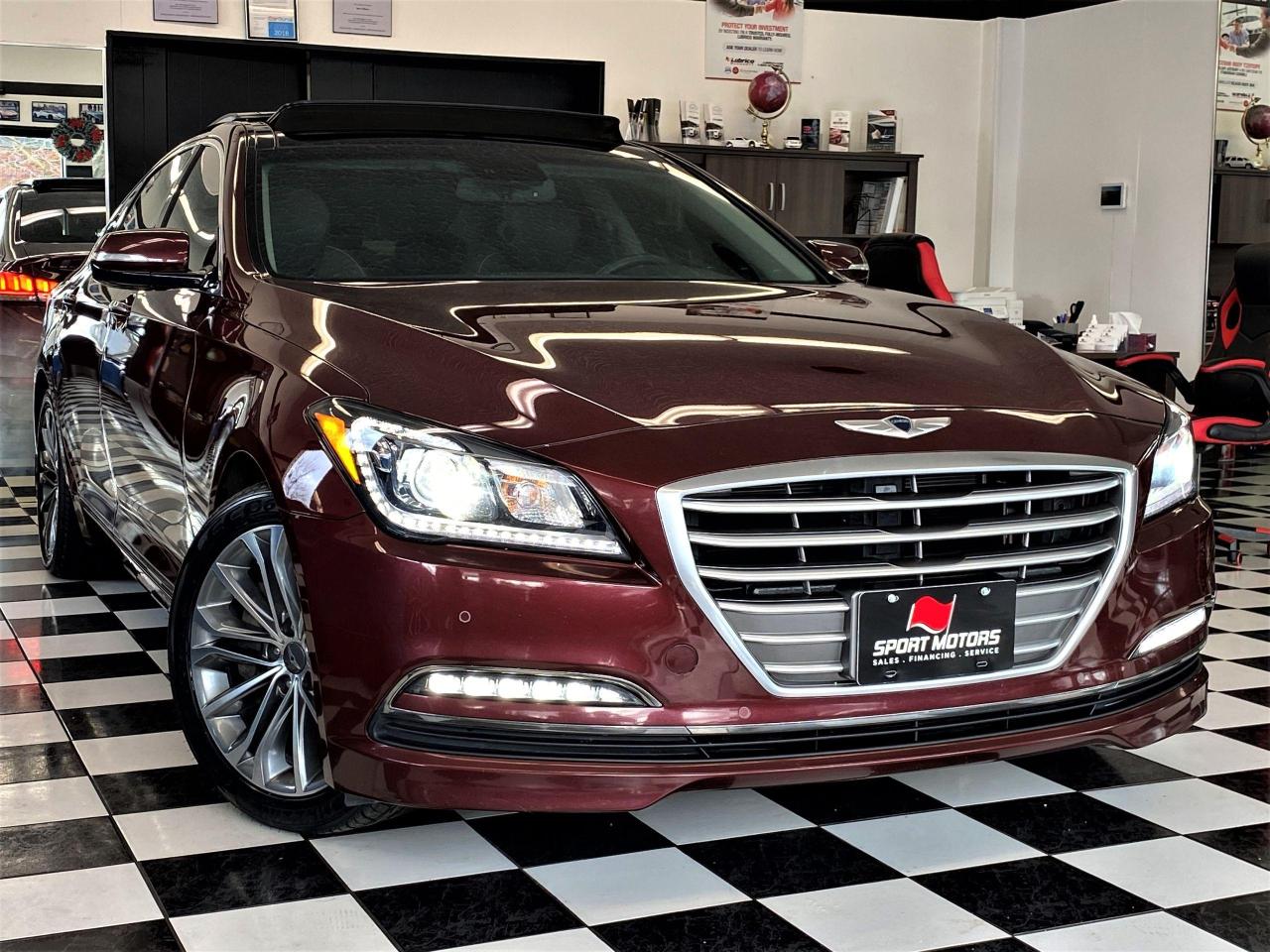 2016 Hyundai Genesis Luxury+Cooled Seats+New Tires+Roof+ACCIDENT FREE Photo14