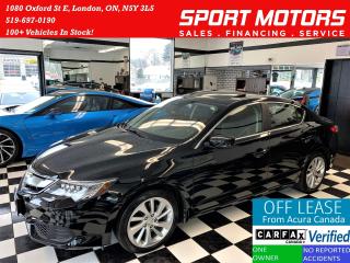 Used 2018 Acura ILX TECH+LED Lights+Sunroof+Lane Keep+ACCIDENT FREE for sale in London, ON