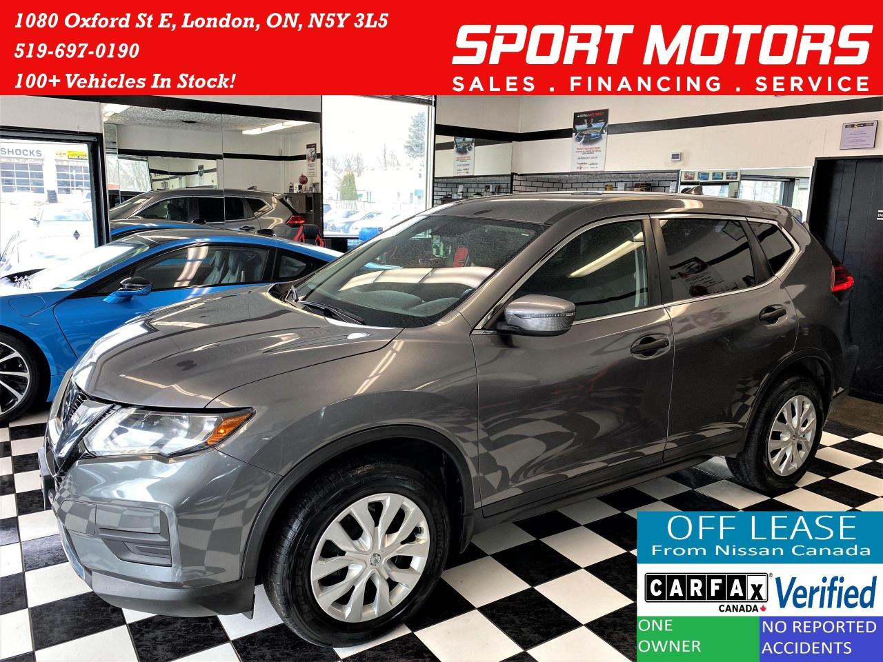 2017 Nissan Rogue S FEB AWD+Safety Shield+Blind Spot+ACCIDENT FREE
