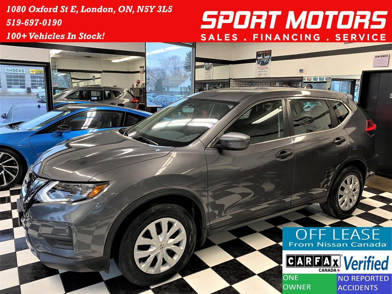 2017 Nissan Rogue S+Camera+Heated Seats+ACCIDENT FREE