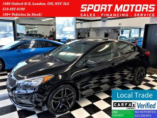 Used 2016 Kia Forte LX+Sunroof+Heated Seats+Bluetooth+ACCIDENT FREE for sale in London, ON