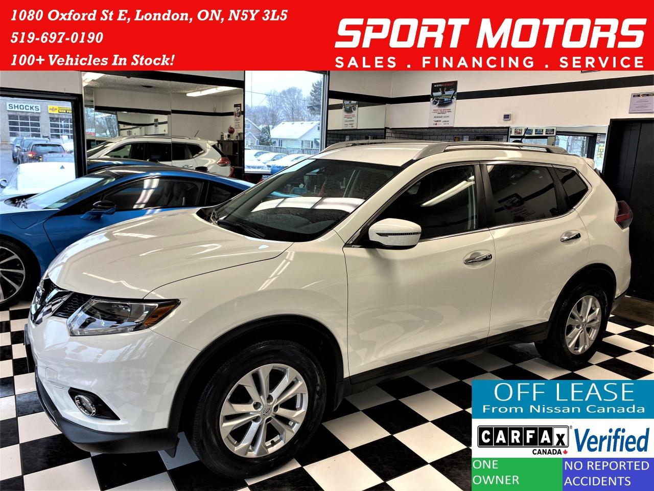 2016 Nissan Rogue SV+Push Start+Camera+Heated Seats+ACCIDENT FREE