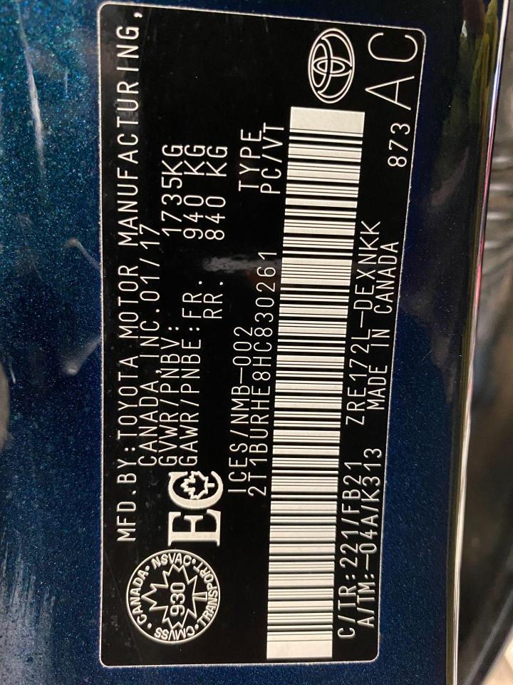 2017 Toyota Corolla LE+Toyota Sense+New Brakes+Lane Keep+ACCIDENT FREE - Photo #42