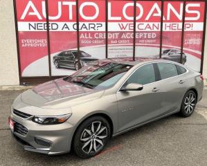 Used 2017 Chevrolet Malibu LT-ALL CREDIT ACCEPTED for sale in Toronto, ON