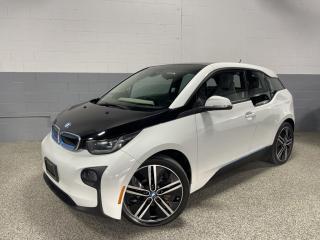 <p>NEW ARRIVAL! NEW CAR DEALER TRADE-IN DIRECT FROM TESLA! NO ACCIDENTS OR INSURANCE CLAIMS! LOW LOW KMS !! </p>
<p>2014 BMW I3 ELECTRIC, CAPPARIS WHITE WITH BMW I FROZEN BLUE ACCENTS, ORIGINALLY LICENSED IN MASSACHUSETTS UNITED STATES, EQUIPPED WITH NAVIGATION, BLUETOOTH, ADVANCED RTTI, DC LEVEL 2 CHARGING, PUSH START, BACK UP CAMERA, REAR PARKING SENSORS, KEYLESS ENTRY, XENON HEADLIGHTS, 20 INCH WHEELS WITH 4 BRAND NEW BRIDGESTONE TIRES AND 2 KEY FOBS/BOOKS.  EXTREMELY WELL PRICED!</p>
<p>PLEASE CONTACT US FOR MORE DETAILS. MUST BE SEEN TO APPRECIATE!!</p>
<p> </p>
<p> </p><br><p>~~~~~~~~~~~~~~~~~~~~~~~~~~~</p>
<p>**WE ARE OPEN BY APPOINTMENT ONLY**</p>
<p>~~~~~~~~~~~~~~~~~~~~~~~~~~~</p>
<p>To our Valued Clients,</p>
<p>AutoRover is OPEN ‘BY APPOINTMENT ONLY’ until further notice.<br />PLEASE CALL 416-654-3413 to discuss availability and schedule your viewing MONDAY - THURSDAY 11-6 PM / FRIDAY 11-5PM / SATURDAY 11-4PM. </p>
<p>~~~~~~~~~~~~~~~~~~~~~~~~~~~</p>
<p>~ALL VEHICLES SOLD ‘SAFETY CERTIFIED’ and ‘ROAD-READY’ for a flat fee of $995 plus hst~PARTS & LABOR INCLUDED~</p>
<p>**If not Certified, as per OMVIC regulation, this vehicle is UNFIT, NOT DRIVABLE and NOT PRESENTED AS BEING IN ROADWORTHY CONDITION, MECHANICALLY SOUND OR MAINTAINED AT ANY GUARANTEED LEVEL OF QUALITY**</p>
<p>~~~~~~~~~~~~~~~~~~~~~~~~~</p>
<p>***CELEBRATING 27 YEARS IN BUSINESS***</p>
<p>VISIT US@ 4521 CHESSWOOD DR. NORTH YORK M3J 2V6 or CALL US @ 416-654-3413 for more details.</p>
<p> </p>
<p>~We SERVICE what we SELL~<br /><br /></p>