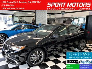 Used 2018 Acura TLX AWD+Apple Play+ACC+LKA+Camera+ACCIDENT FREE for sale in London, ON