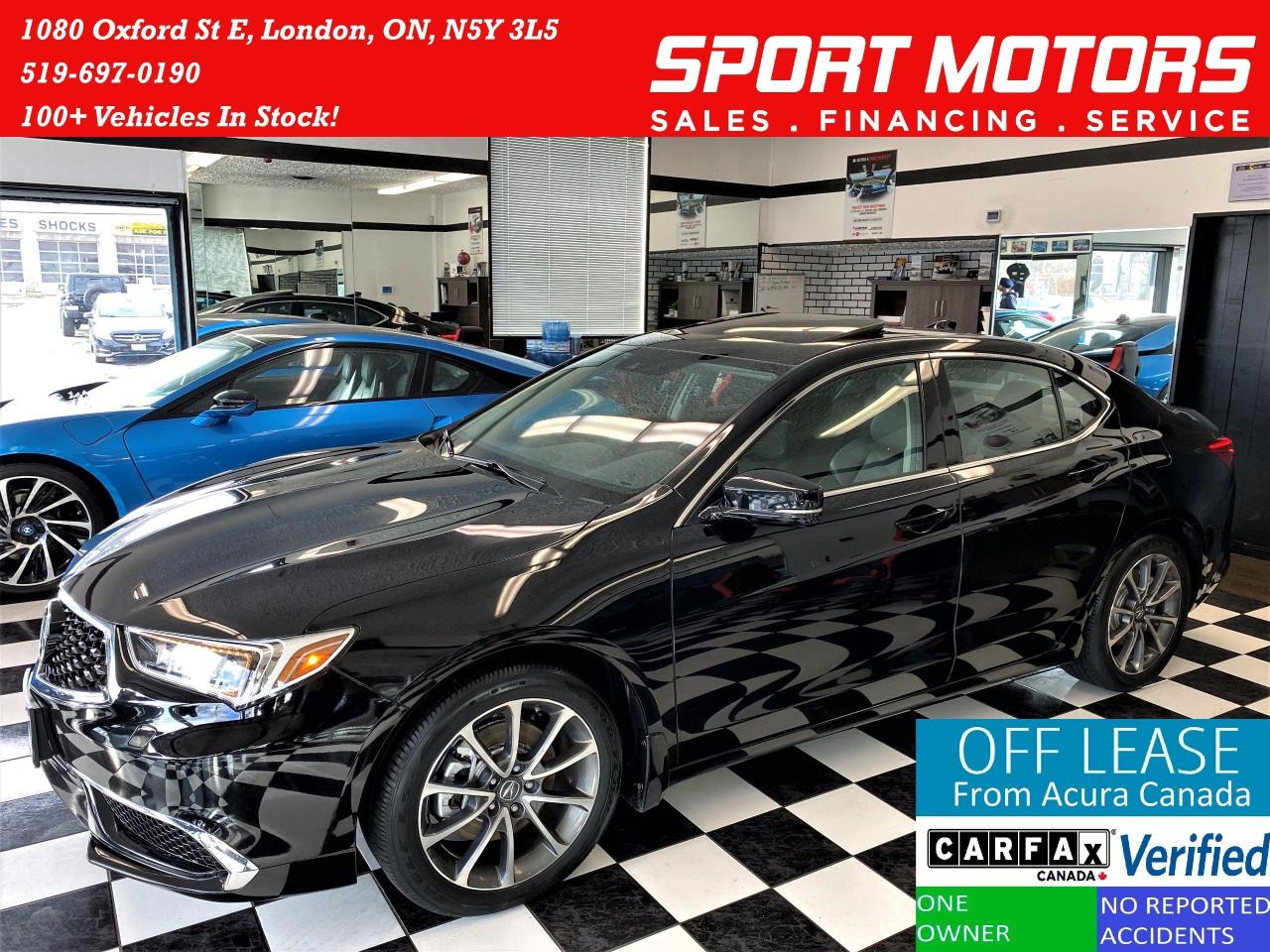 Used 2018 Acura TLX AWD+Apple Play+ACC+LKA+Camera+ACCIDENT FREE for sale in London, ON