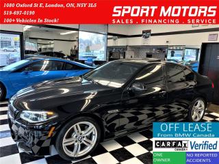 Used 2016 BMW 5 Series 535i xDrive TECH+New Tires+360 CAM+ACCIDENT FREE for sale in London, ON