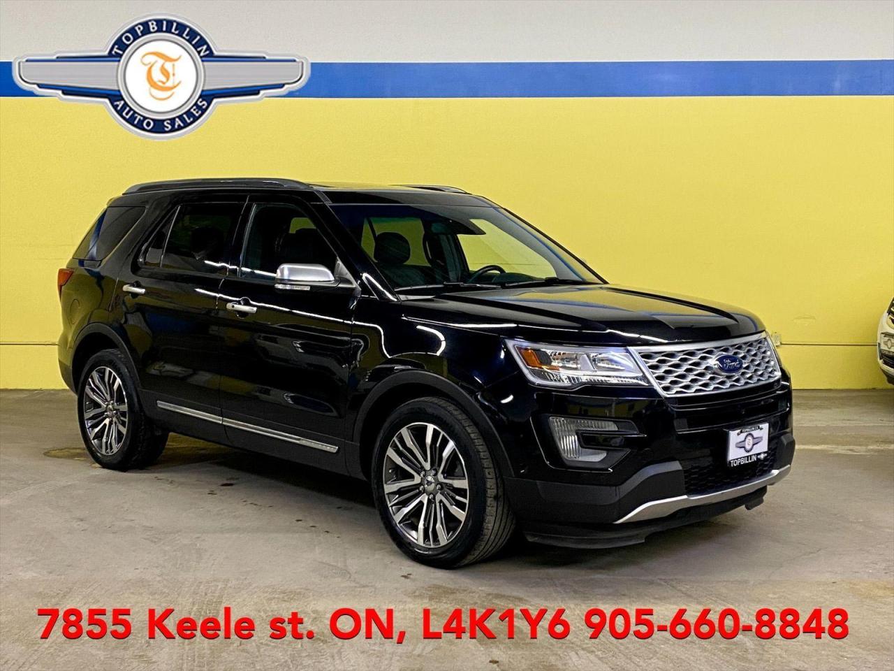 Used 17 Ford Explorer Platinum Autopilot Parking Navi Roof For Sale In Vaughan Ontario Carpages Ca