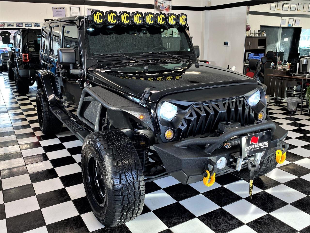 2018 Jeep Wrangler Sahara JK+Lifted+Lots Of Upgrades+ACCIDENT FREE - Photo #5