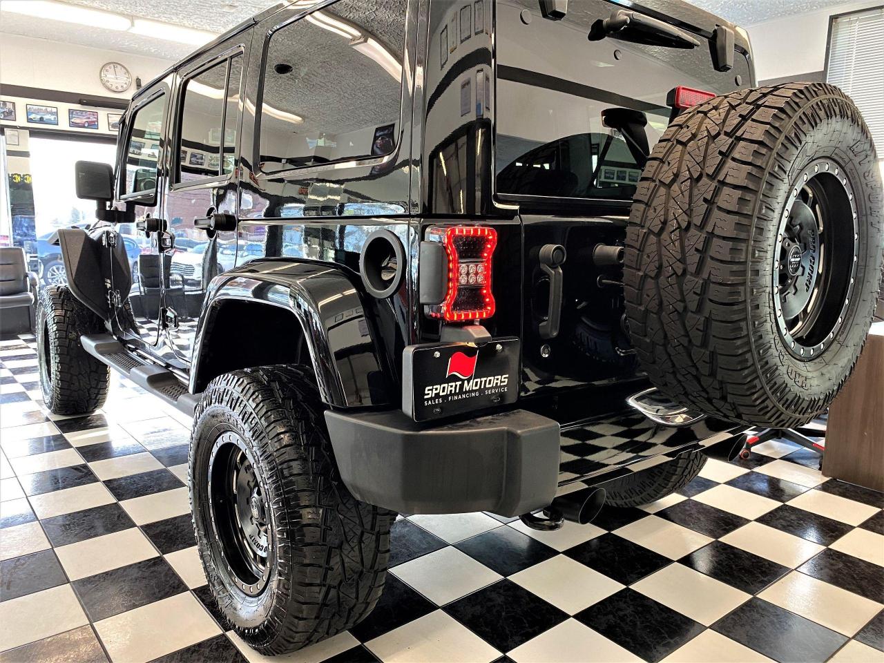 2018 Jeep Wrangler Sahara JK+Lifted+Lots Of Upgrades+ACCIDENT FREE - Photo #39
