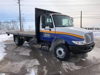 2004 International 4200 FLAT DECK DUMP TRUCK - Photo #4