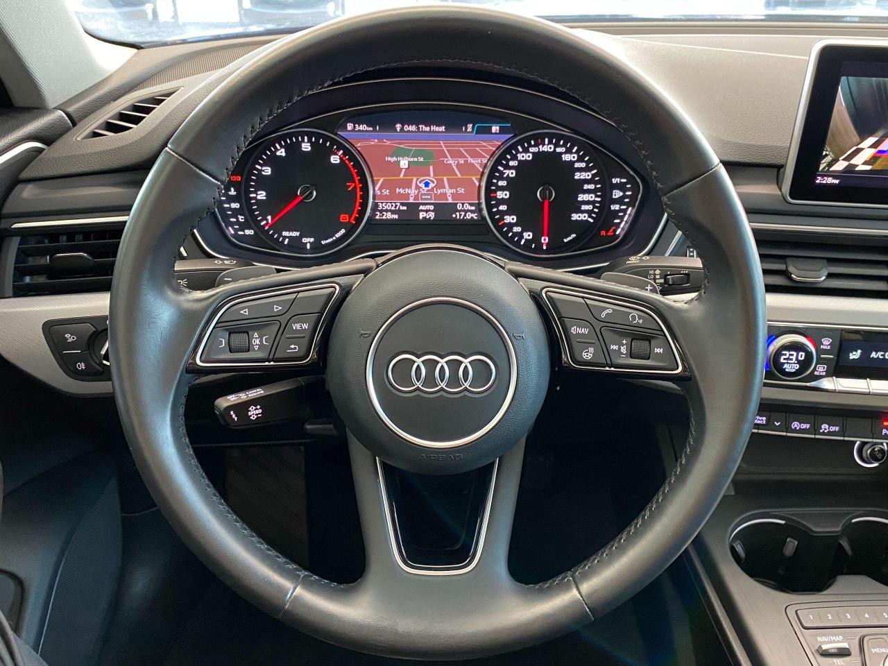 2017 Audi A4 Progressiv AWD+Camera+GPS+ApplePlay+ACCIDENT FREE - Photo #9