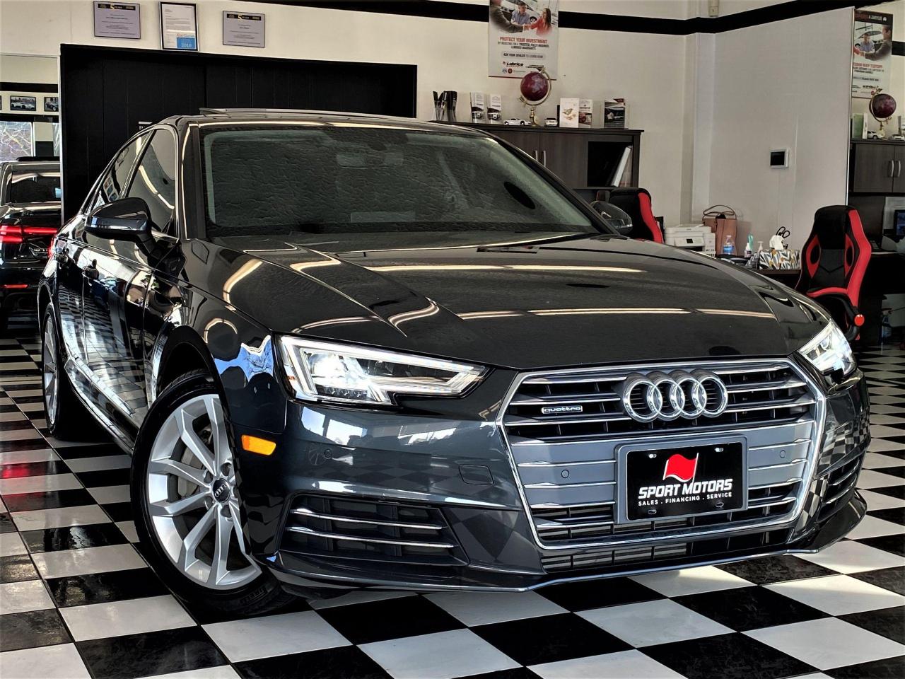 2017 Audi A4 Progressiv AWD+Camera+GPS+ApplePlay+ACCIDENT FREE - Photo #14