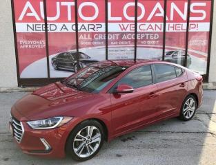 Used 2017 Hyundai Elantra GLS-ALL CREDIT ACCEPTED for sale in Toronto, ON