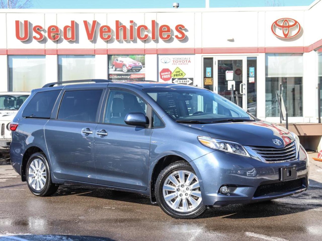 used 2017 toyota sienna awd