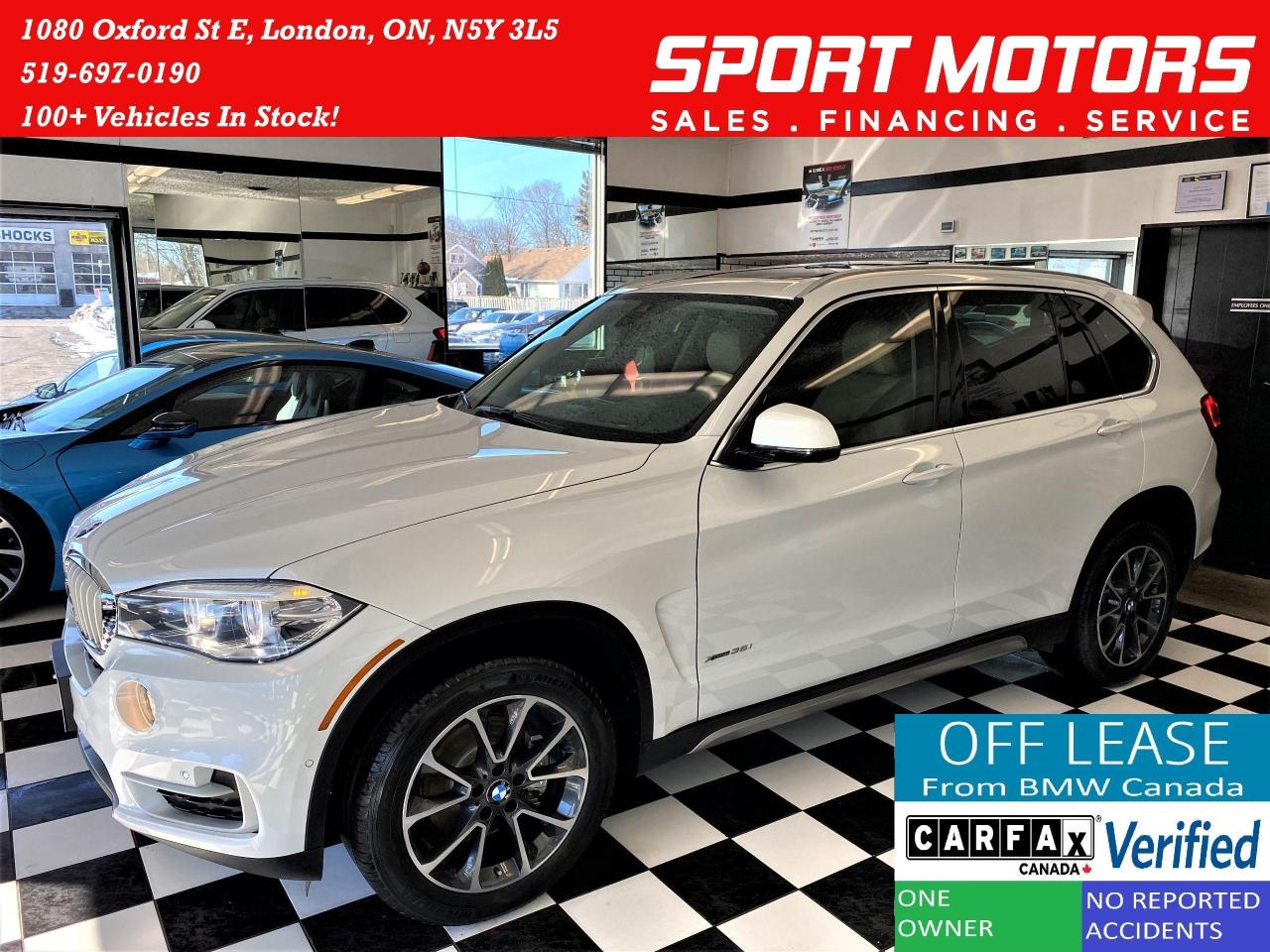 <p style=box-sizing: border-box; padding: 0px; margin: 0px 0px 1.375rem;><span style=box-sizing: border-box; background-color: #f9f9f9; color: #3e414f;>ONE Owner! Clean CarFax! Off Lease From BMW Canada! Balance of BMW Factory Warranty! Finance Today, Rates Starting @ 4.79% With Up To 6 Months Payment Deferral O.A.C. </span></p><p style=box-sizing: border-box; padding: 0px; margin: 0px 0px 1.375rem;><span style=box-sizing: border-box; background-color: #f9f9f9; color: #3e414f;><strong style=box-sizing: border-box; color: #ff0a0a;>**ALL INCLUSIVE, HAGGLE-FREE PRICING**</strong></span></p><p style=box-sizing: border-box; padding: 0px; margin: 0px 0px 1.375rem;><span style=box-sizing: border-box; background-color: #f9f9f9; color: #3e414f;><span style=box-sizing: border-box;>Apply For Financing On WWW.SPORTMOTORS.CA/FINANCING</span></span></p><p style=box-sizing: border-box; padding: 0px; margin: 0px 0px 1.375rem;><span style=box-sizing: border-box; color: #3e414f;>X5 Xdrive35i W/Soft Close Door PKG, W/Technology Package: (Frontal Collision Warning+Pedestrian Warning+Lane Departure Warning+Active Blind Spot Detection)+WIRELESS Apple CarPlay+WIRELESS Charger+Rear Entertainment Screens (Driver & Passenger Seats)+Navigation+360 Camera+Front & Rear Parking Sensors+Adaptive Xenon Lights+Navigation+Panoramic Sunroof+Power Leather Heated Memory Front Seats+Heated Rear Seats W/Dual Temperature Controls+Heads Up Display+Bluetooth+2 Keys+</span><span style=box-sizing: border-box; background-color: #f9f9f9; color: #3e414f;>Brand New Front Brake Pads+</span><span style=box-sizing: border-box; color: #3e414f;>BALANCE OF BMW COMPREHENSIVE FACTORY WARRANTY VALID UNTIL July 12th, 2021 or 80,000 KMs.</span></p><p style=box-sizing: border-box; padding: 0px; margin: 0px 0px 1.375rem;><span style=box-sizing: border-box; background-color: #f9f9f9; color: #3e414f;>Welcome to Sport Motors & Thank you for checking out our ad!</span></p><p style=box-sizing: border-box; padding: 0px; margin: 0px 0px 1.375rem;><span style=box-sizing: border-box; background-color: #f9f9f9; color: #3e414f;>--519-697-0190--</span></p><p style=box-sizing: border-box; padding: 0px; margin: 0px 0px 1.375rem;><span style=box-sizing: border-box; background-color: #f9f9f9; color: #3e414f;>Want to see 70+ high quality pictures? Please visit our website @ WWW.SPORTMOTORS.CA </span></p><p style=box-sizing: border-box; padding: 0px; margin: 0px 0px 1.375rem;><span style=box-sizing: border-box; background-color: #f9f9f9; color: #3e414f;>OVER 100 VEHICLES IN STOCK!</span></p><p style=box-sizing: border-box; padding: 0px; margin: 0px 0px 1.375rem;><span style=box-sizing: border-box; background-color: #f9f9f9; color: #3e414f;>$43,499</span></p><p style=box-sizing: border-box; padding: 0px; margin: 0px 0px 1.375rem;><span style=box-sizing: border-box; background-color: #f9f9f9; color: #3e414f;>Taxes and licencing extra</span></p><p style=box-sizing: border-box; padding: 0px; margin: 0px 0px 1.375rem;><span style=box-sizing: border-box; background-color: #f9f9f9; color: #3e414f;>NO HIDDEN FEES</span></p><p style=box-sizing: border-box; padding: 0px; margin: 0px 0px 1.375rem;><span style=box-sizing: border-box; background-color: #f9f9f9; color: #3e414f;>Price Includes:</span></p><p style=box-sizing: border-box; padding: 0px; margin: 0px 0px 1.375rem;><span style=background-color: #ffffff;>-> Safety Certificate (Full inspection exceeding industry standards)</span></p><p style=box-sizing: border-box; padding: 0px; margin: 0px 0px 1.375rem;><span style=box-sizing: border-box; background-color: #f9f9f9; color: #3e414f;>-> 3 Months Warranty</span></p><p style=box-sizing: border-box; padding: 0px; margin: 0px 0px 1.375rem;><span style=box-sizing: border-box; background-color: #f9f9f9; color: #3e414f;>-></span>BALANCE OF BMW COMPREHENSIVE FACTORY WARRANTY VALID UNTIL July 12th, 2021 or 80,000 KMs</p><p style=box-sizing: border-box; padding: 0px; margin: 0px 0px 1.375rem;><span style=box-sizing: border-box; background-color: #f9f9f9; color: #3e414f;>-> Oil Change</span></p><p style=box-sizing: border-box; padding: 0px; margin: 0px 0px 1.375rem;><span style=box-sizing: border-box; background-color: #f9f9f9; color: #3e414f;>-> CarFax Report</span></p><p style=box-sizing: border-box; padding: 0px; margin: 0px 0px 1.375rem;><span style=color: #3e414f; background-color: #f9f9f9;>-> Professional Full Interior and exterior detail </span></p><p style=box-sizing: border-box; padding: 0px; margin: 0px 0px 1.375rem;><span style=box-sizing: border-box; background-color: #f9f9f9; color: #3e414f;>-> Brand New Front Brake Pads</span></p><p style=box-sizing: border-box; padding: 0px; margin: 0px 0px 1.375rem;><span style=box-sizing: border-box; color: #3e414f; background-color: #f9f9f9;>  Operating Hours:</span></p><p style=box-sizing: border-box; padding: 0px; margin: 0px 0px 1.375rem;><span style=box-sizing: border-box; background-color: #f9f9f9; color: #3e414f;> Monday to Thursday: 9:00 AM to 7:00 PM</span></p><p style=box-sizing: border-box; padding: 0px; margin: 0px 0px 1.375rem;><span style=box-sizing: border-box; background-color: #f9f9f9; color: #3e414f;>Friday: 9:00 AM to 5:30 PM</span></p><p style=box-sizing: border-box; padding: 0px; margin: 0px 0px 1.375rem;><span style=box-sizing: border-box; background-color: #f9f9f9; color: #3e414f;>Saturday: 10:00 AM to 5:30 PM</span></p><p style=box-sizing: border-box; padding: 0px; margin: 0px 0px 1.375rem;><span style=box-sizing: border-box; background-color: #f9f9f9; color: #3e414f;>Sunday: Closed</span></p><p style=box-sizing: border-box; padding: 0px; margin: 0px 0px 1.375rem;><span style=box-sizing: border-box; background-color: #f9f9f9; color: #3e414f;>Financing is available for all situations, students, or if youre new to Canada. ALL WELCOME!</span></p><p style=box-sizing: border-box; padding: 0px; margin: 0px 0px 1.375rem;><span style=box-sizing: border-box; background-color: #f9f9f9; color: #3e414f;>Bad Credit Approved Here At Sport Motors Auto Sales INC! Our Credit Specialists Will Help You Rebuild Your Credit</span></p><p style=box-sizing: border-box; padding: 0px; margin: 0px 0px 1.375rem;><span style=box-sizing: border-box; background-color: #f9f9f9; color: #3e414f;>Please call us or come visit us in person @ 1080 Oxford ST E.</span></p><p style=box-sizing: border-box; padding: 0px; margin: 0px 0px 1.375rem;><span style=box-sizing: border-box; background-color: #f9f9f9; color: #3e414f;>Ask for Extended warranty! Starting @ only $199 </span></p><p style=box-sizing: border-box; padding: 0px; margin: 0px 0px 1.375rem;><span style=box-sizing: border-box; background-color: #f9f9f9; color: #3e414f;>90 days/1,500 Km, $1000 per claim See us for more info</span></p><p style=box-sizing: border-box; padding: 0px; margin: 0px 0px 1.375rem;><span style=box-sizing: border-box; background-color: #f9f9f9; color: #3e414f;>WWW.SPORTMOTORS.CA</span></p><p style=box-sizing: border-box; padding: 0px; margin: 0px 0px 1.375rem;><span style=box-sizing: border-box; background-color: #f9f9f9; color: #3e414f;><span style=color: #333333; background-color: #ffffff;>We have made every reasonable attempt to ensure options are correct, but please verify with your sales professional. Thank you</span></span></p>