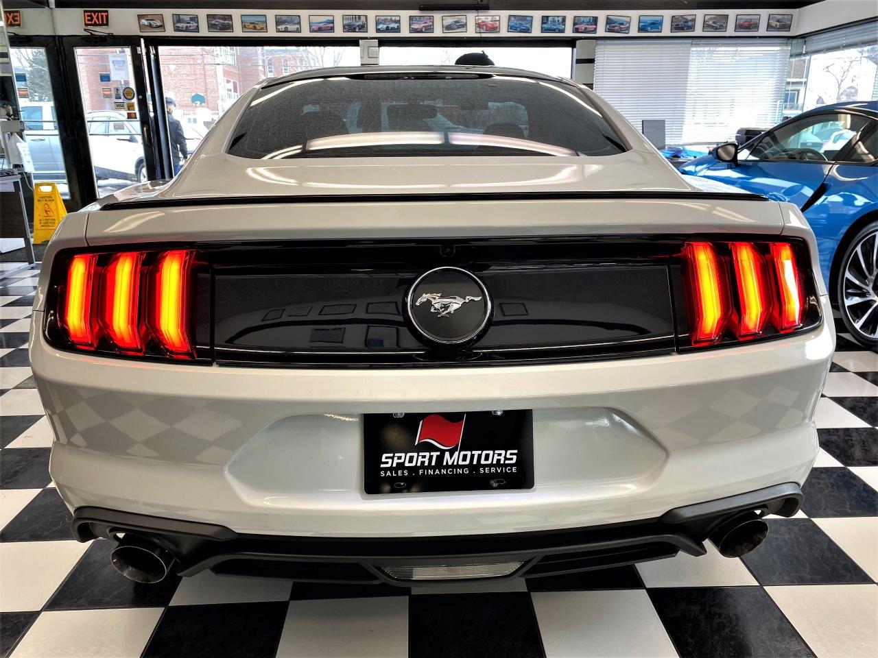 2018 Ford Mustang EcoBoost+Tinted+Exhaust+Camera+Black Wheels - Photo #3