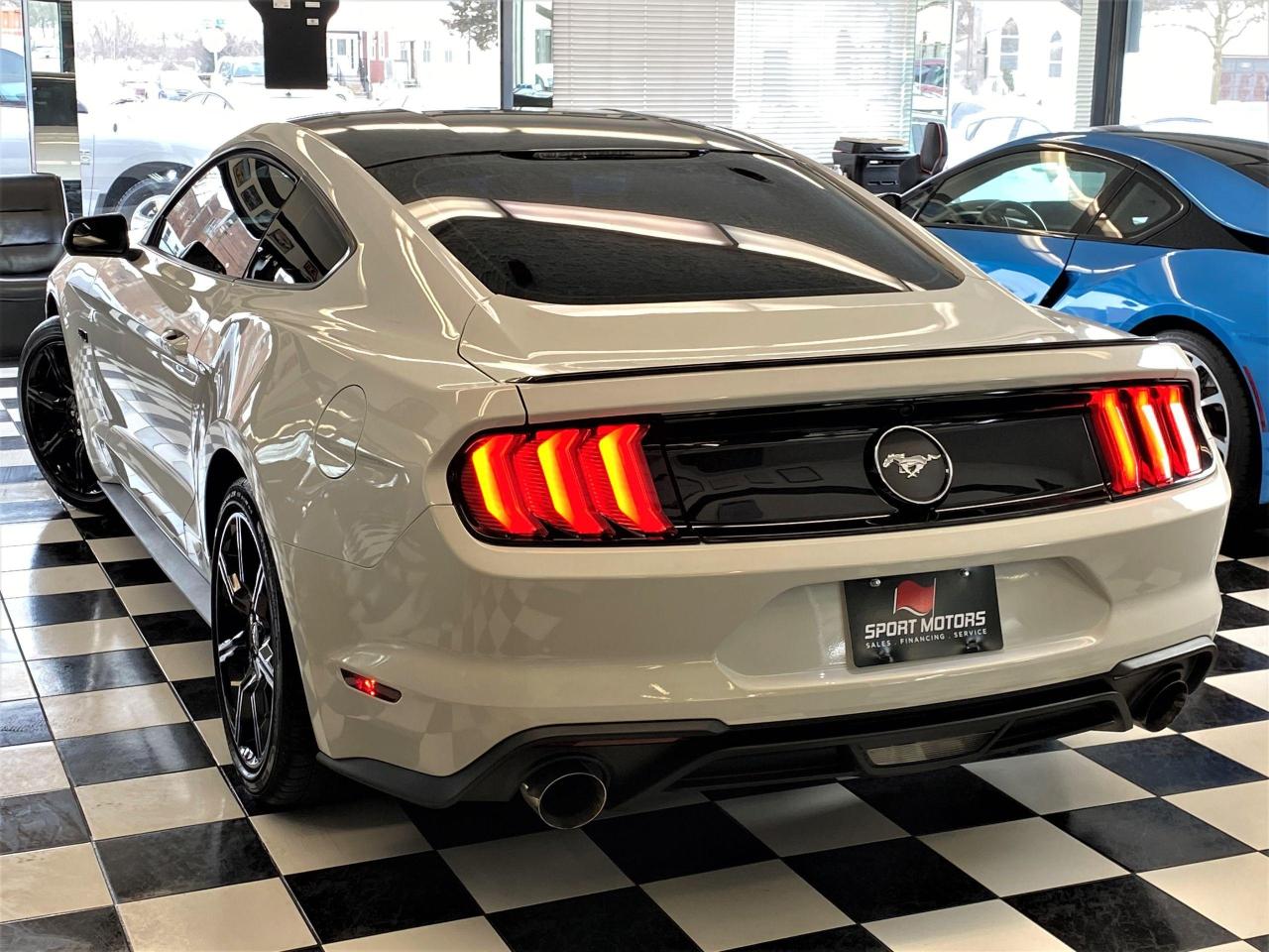 2018 Ford Mustang EcoBoost+Tinted+Exhaust+Camera+Black Wheels Photo80