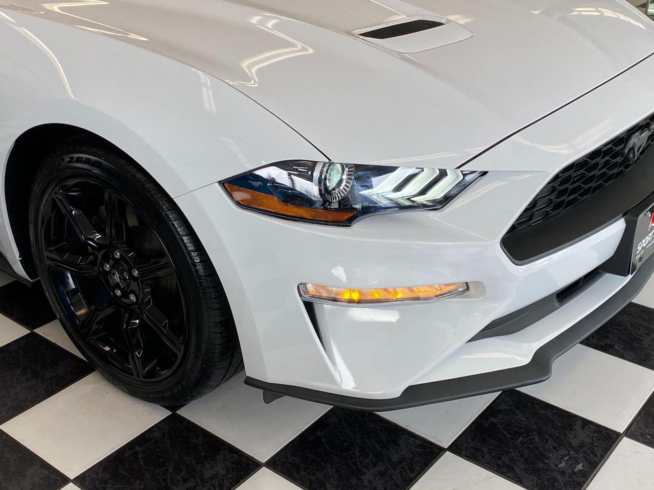 2018 Ford Mustang EcoBoost+Tinted+Exhaust+Camera+Black Wheels Photo104
