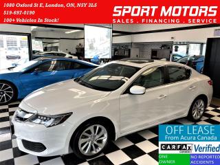 Used 2017 Acura ILX Premium+Camera+TECH+Lane Keep+BSM+ACCIDENT FREE for sale in London, ON