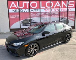 Used 2019 Honda Civic Sport-ALL CREDIT ACCEPTED for sale in Toronto, ON
