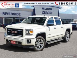 Recent Arrival! 2014 GMC Sierra 1500 SLT 4WD 6-Speed Automatic Electronic with Overdrive EcoTec3 5.3L V8 Flex Fuel

Local trade-in, Fresh Oil Change, 6-Speed Automatic Electronic with Overdrive, 4WD, Leather.