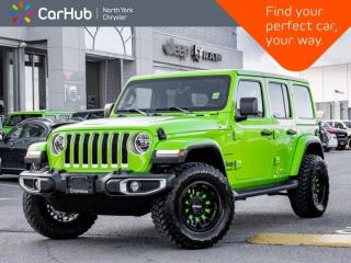 New 2021 Jeep Wrangler Unlimited Sahara 4x4 Leather Cold Weather Nav & Sound Grps for sale in Thornhill, ON