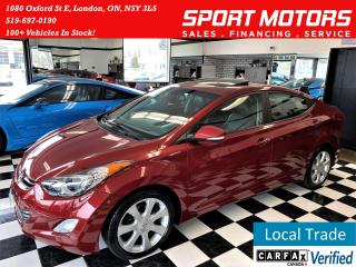 Used 2013 Hyundai Elantra Limited+Sunroof+Leather+Bluetooth+New Brakes for sale in London, ON